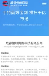 响应式网站案例